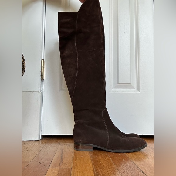 Franco Sarto over-the-knee suede boots - Picture 2 of 5
